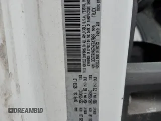2017 Ram ProMaster Cargo with VIN 3C6TRVAG7HE547837, listed as a Copart auction lot 47671445 with 129,104 mi miles and Salvage Title. Bid and sale history available at DreamBid. Image 14.
