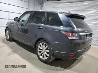 2016 Land Rover Range Rover Sport HSE with VIN SALWR2KF8GA648292, listed as a Copart auction lot 46403415 with 91,302 mi miles and Salvage Title. Bid and sale history available at DreamBid. Image 2.