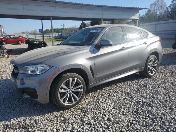 2016 BMW X6 xDrive50i with VIN 5UXKU6C57G0R33958, listed as a Copart auction lot 49774065 with 124,226 mi miles and Salvage Title. Bid and sale history available at carsss.com. Image 1.
