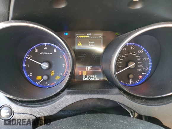 2017 Subaru Legacy Sport with VIN 4S3BNAS61H3041328, listed as a Copart auction lot 75510924 with 149,728 mi miles and Salvage Title. Bid and sale history available at carsss.com. Image 9.
