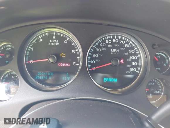 2013 GMC Yukon Denali z VIN 1GKS2EEFXDR305783, wystawiony jako IAAI lot #42305947 z przebiegiem 251 874 mil mil oraz . Historia ofert i sprzedaży dostępna na DreamBid. Obrazek 7.
