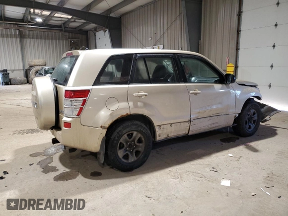 2008 Suzuki Grand Vitara w/Spare & Cargo Covers with VIN JS3TD941284101927, listed as a Copart auction lot 88730285 with Not provided miles and Salvage title. Bid and sale history available at DreamBid. Image 3.