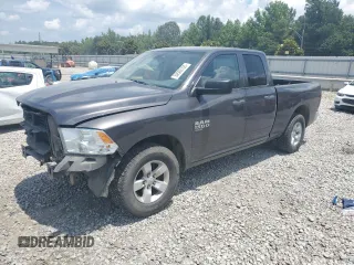 2020 Ram 1500 Tradesman with VIN 1C6RR6FG7LS151860, listed as a Copart auction lot 59560195 with 110,933 mi miles and Salvage title. Bid and sale history available at DreamBid. Image 1.