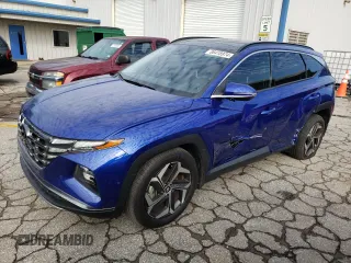 2023 Hyundai Tucson Limited with VIN 5NMJE3AE0PH240970, listed as a Copart auction lot 86418974 with 18,313 mi miles and Salvage title. Bid and sale history available at DreamBid. Image 1.