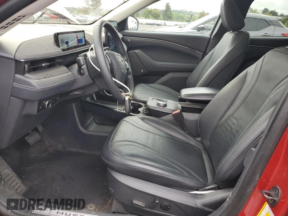 2023 Ford Mustang Mach-E Premium with VIN 3FMTK3RM5PMA48501, listed as a Copart auction lot 52935775 with 41,494 mi miles and Salvage title. Bid and sale history available at DreamBid. Image 7.