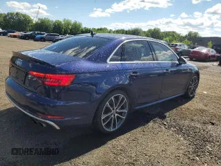 2018 Audi S4 Premium Plus with VIN WAUB4AF48JA001810, listed as a Copart auction lot 60475564 with 100,498 mi miles and Salvage Title. Bid and sale history available at carsss.com. Image 3.