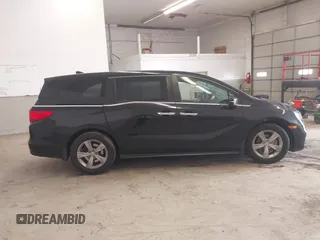 2018 Honda Odyssey EX-L with VIN 5FNRL6H78JB011284, listed as a IAAI auction lot 42000640 with 154,252 mi miles and . Bid and sale history available at DreamBid. Image 13.