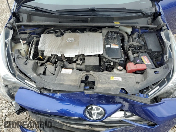 2017 Toyota Prius Two z VIN JTDKARFU8H3532336, wystawiony jako Copart lot #51109475 z przebiegiem Nie podano mil oraz Szkoda całkowita • Salvage title. Historia ofert i sprzedaży dostępna na DreamBid. Obrazek 14.