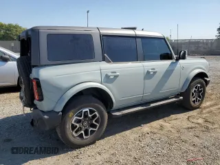 2024 Ford Bronco Outer Banks with VIN 1FMEE8BP4RLA20694, listed as a Copart auction lot 74290774 with 12,707 mi miles and Salvage Title. Bid and sale history available at DreamBid. Image 3.