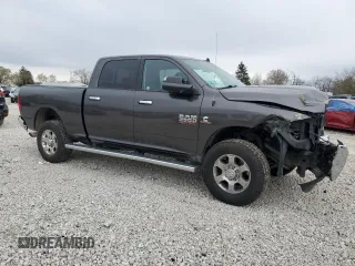 2018 Ram 2500 Big Horn with VIN 3C6UR5DL6JG218053, listed as a Copart auction lot 52291275 with 97,426 mi miles and Salvage title. Bid and sale history available at DreamBid. Image 4.