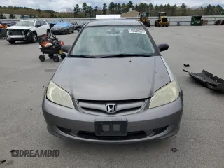 2005 Honda Civic LX z VIN 2HGES16575H577864, wystawiony jako Copart lot #55830085 z przebiegiem Nie podano mil oraz Szkoda całkowita • Salvage title. Historia ofert i sprzedaży dostępna na DreamBid. Obrazek 5.