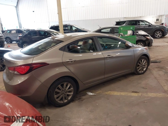 2015 Hyundai Elantra SE with VIN 5NPDH4AE9FH609336, listed as a IAAI auction lot 41831737 with 177,089 mi miles and . Bid and sale history available at DreamBid. Image 4.