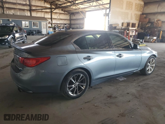2017 Infiniti Q50 Sport z VIN JN1EV7AP2HM739938, wystawiony jako Copart lot #65562785 z przebiegiem Nie podano mil oraz Czysty tytuł • Clean title. Historia ofert i sprzedaży dostępna na DreamBid. Obrazek 3.