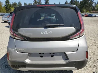 2023 Kia Soul LX with VIN KNDJ23AU6P7844417, listed as a Copart auction lot 55139825 with 27,648 mi miles and Salvage Title. Bid and sale history available at carsss.com. Image 6.