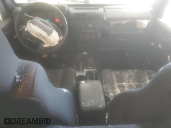 2004 Jeep Wrangler X with VIN 1J4FA39SX4P754012, listed as a Copart auction lot 45239915 with 160,473 mi miles and Salvage title. Bid and sale history available at DreamBid. Image 8.