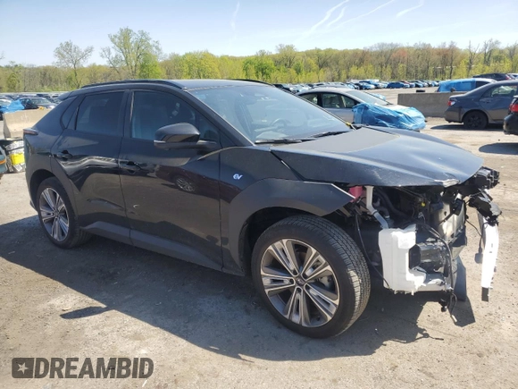 2023 Subaru Solterra Limited z VIN JTMABABA1PA024533, wystawiony jako Copart lot #54735625 z przebiegiem 7604 mil mil oraz Szkody całkowita. Historia ofert i sprzedaży dostępna na DreamBid. Obrazek 4.