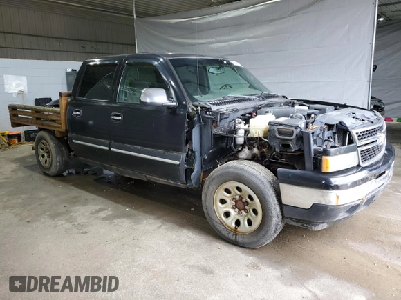 2006 Chevrolet Silverado 1500 LS with VIN 2GCEK13V061249442, listed as a Copart auction lot 55216885 with 251,630 mi miles and Clean Title. Bid and sale history available at DreamBid. Image 4.