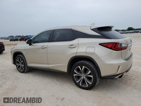 2016 Lexus RX 350 with VIN JTJBZMCA4G2009466, listed as a Copart auction lot 51302225 with 78,522 mi miles and Salvage Title. Bid and sale history available at DreamBid. Image 2.