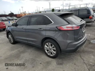 2021 Ford Edge Titanium with VIN 2FMPK4K96MBA16599, listed as a Copart auction lot 53920735 with 71,376 mi miles and Salvage title. Bid and sale history available at DreamBid. Image 2.