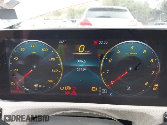2020 Mercedes-Benz A 220 with VIN W1K3G4EB1LW047698, listed as a IAAI auction lot 41522714 with 37,249 mi miles and . Bid and sale history available at DreamBid. Image 7.