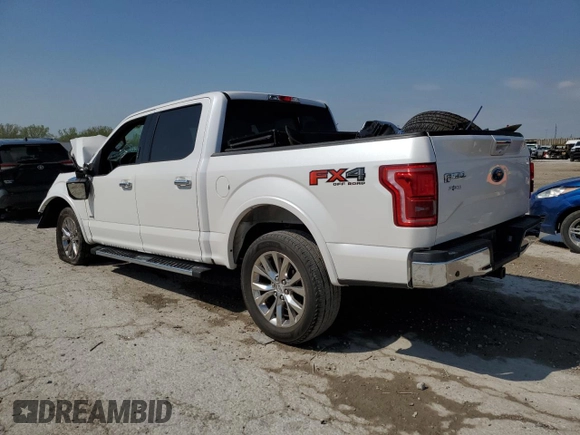 2016 Ford F-150 XLT with VIN 1FTEW1EP8GKF48214, listed as a Copart auction lot 53182175 with Not provided miles and Salvage title. Bid and sale history available at DreamBid. Image 2.