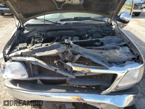 2002 Ford F-150 XL with VIN 1FTRX17262NC01116, listed as a Copart auction lot 80326534 with 0 mi miles and Salvage Title. Bid and sale history available at carsss.com. Image 12.