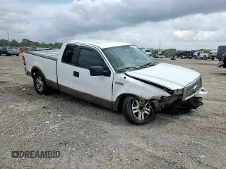 2005 Ford F-150 XLT with VIN 1FTPX12585NA85964, listed as a Copart auction lot 54928615 with 233,380 mi miles and Salvage title. Bid and sale history available at DreamBid. Image 14.