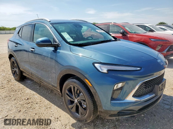 2025 Buick Encore GX Sport Touring with VIN KL4AMDSL9SB155445, listed as a Copart auction lot 53404625 with 11 mi miles and Clean title. Bid and sale history available at DreamBid. Image 4.