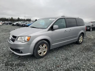 2017 Dodge Grand Caravan Crew Plus with VIN 2C4RDGDG9HR717770, listed as a Copart auction lot 41867825 with 344,420 mi miles and Salvage Title. Bid and sale history available at DreamBid. Image 1.