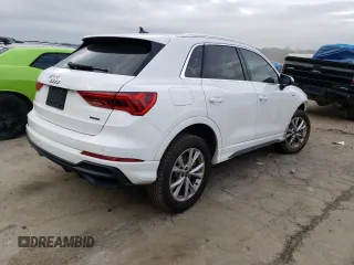2021 Audi Q3 S line Premium with VIN WA1DECF37M1151658, listed as a Copart auction lot 39878683 with 12,263 mi miles. Bid and sale history available at carsss.com. Image 3.