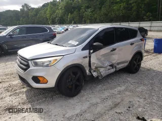 2017 Ford Escape S with VIN 1FMCU0F74HUE01752, listed as a Copart auction lot 57071705 with 97,675 mi miles and Salvage title. Bid and sale history available at DreamBid. Image 1.