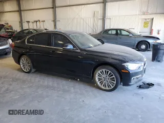 2015 BMW 3 Series 328i xDrive with VIN WBA3B3C57FJ984800, listed as a Copart auction lot 89402685 with 0 mi miles and Salvage Title. Bid and sale history available at carsss.com. Image 4.