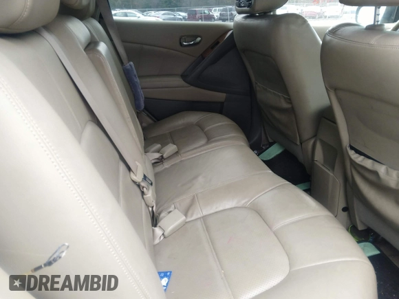 2013 Nissan Murano SV with VIN JN8AZ1MWXDW308346, listed as a IAAI auction lot 41027297 with 102,810 mi miles. Bid and sale history available at carsss.com. Image 8.