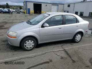 2006 Chevrolet Aveo LS with VIN KL1TD56696B521149, listed as a Copart auction lot 51381705 with 98,709 mi miles and Clean title. Bid and sale history available at DreamBid. Image 1.