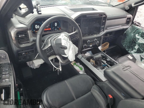 2023 Ford F-150 XL z VIN 1FTFW1ED8PFB12384, wystawiony jako Copart lot #61811455 z przebiegiem 17 664 mil mil oraz Szkoda całkowita • Salvage title. Historia ofert i sprzedaży dostępna na DreamBid. Obrazek 8.