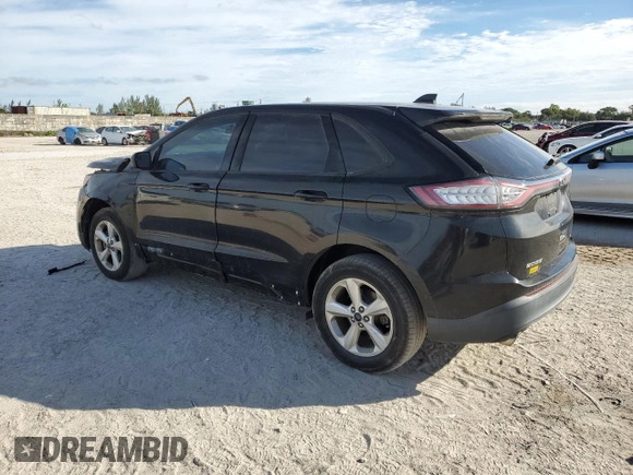 2015 Ford Edge SE with VIN 2FMTK3G95FBC42587, listed as a Copart auction lot 61586835 with 95,353 mi miles and Salvage title. Bid and sale history available at DreamBid. Image 2.