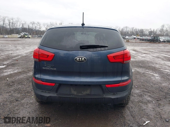 2016 Kia Sportage LX with VIN KNDPB3AC2G7854234, listed as a IAAI auction lot 41985765 with 83,733 mi miles. Bid and sale history available at carsss.com. Image 17.