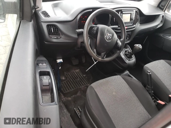 2018 Ram ProMaster City Cargo Tradesman with VIN ZFBERFAB9J6L61209, listed as a Copart auction lot 53800685 with 122,304 mi miles and Clean Title. Bid and sale history available at DreamBid. Image 8.