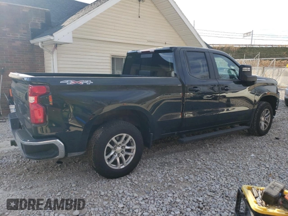2021 Chevrolet Silverado 1500 LT with VIN 1GCRYDED6MZ118803, listed as a Copart auction lot 79291124 with 46,721 mi miles and Salvage Title. Bid and sale history available at DreamBid. Image 3.