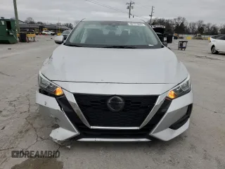 2021 Nissan Sentra SV with VIN 3N1AB8CV9MY286143, listed as a Copart auction lot 48141605 with 71,446 mi miles and Salvage Title. Bid and sale history available at carsss.com. Image 5.