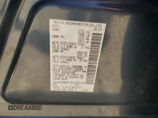 2015 Nissan Pathfinder S with VIN 5N1AR2MNXFC614018, listed as a Copart auction lot 52442435 with 109,943 mi miles and Salvage title. Bid and sale history available at DreamBid. Image 14.