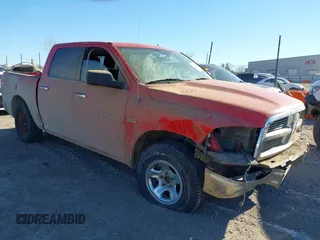 2012 Ram 1500 Outdoorsman with VIN 1C6RD7LT6CS114126, listed as a IAAI auction lot 41242933 with 252,668 mi miles. Bid and sale history available at carsss.com. Image 1.