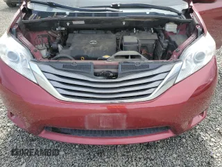 2011 Toyota Sienna XLE z VIN 5TDDK3DC5BS007897, wystawiony jako Copart lot #51503415 z przebiegiem 151 158 mil mil oraz Szkoda całkowita • Salvage title. Historia ofert i sprzedaży dostępna na DreamBid. Obrazek 12.