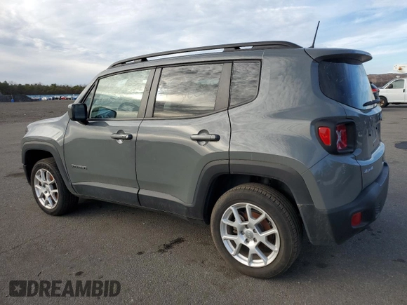 2021 Jeep Renegade Latitude with VIN ZACNJDBB6MPM76100, listed as a Copart auction lot 80125404 with 19,264 mi miles and Salvage title. Bid and sale history available at DreamBid. Image 2.
