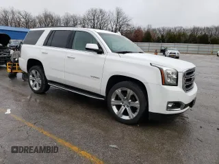 2020 GMC Yukon SLT with VIN 1GKS2BKC7LR109839, listed as a Copart auction lot 42817965 with 45,905 mi miles and Salvage Title. Bid and sale history available at carsss.com. Image 4.