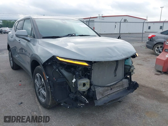 2023 Chevrolet Blazer LT с VIN 3GNKBCR40PS195683, выставлен на аукционе IAAI как лот 42183902 с пробегом 32 552 миль миль и . История ставок и продаж доступна на DreamBid. Изображение 6.