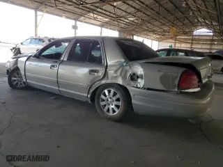2007 Ford Crown Victoria LX with VIN 2FAHP74V27X103368, listed as a Copart auction lot 75560064 with 0 mi miles and Salvage Title. Bid and sale history available at carsss.com. Image 2.