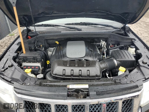2011 Jeep Grand Cherokee Overland with VIN 1J4RR6GT3BC575026, listed as a Copart auction lot 64681125 with 119,265 mi miles and Clean title. Bid and sale history available at DreamBid. Image 12.