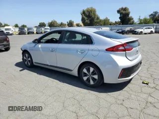 2018 Hyundai Ioniq Limited z VIN KMHC75LD3JU104167, wystawiony jako Copart lot #58907805 z przebiegiem Nie podano mil oraz Szkoda całkowita • Salvage title. Historia ofert i sprzedaży dostępna na DreamBid. Obrazek 2.