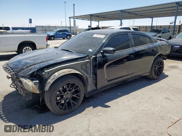 2013 Dodge Charger Police z VIN 2C3CDXAT2DH722403, wystawiony jako Copart lot #59879245 z przebiegiem 195 730 mil mil oraz Szkoda całkowita • Salvage title. Historia ofert i sprzedaży dostępna na DreamBid. Obrazek 1.